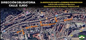 Direccin en Calle Ejido