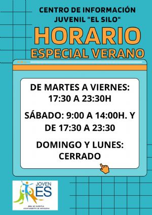 Horario especial de verano