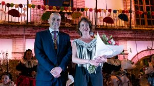 Eva Salazar Luque inaugura la Real Feria