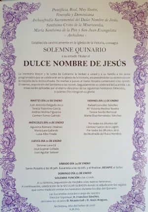 Solemne Quinario
