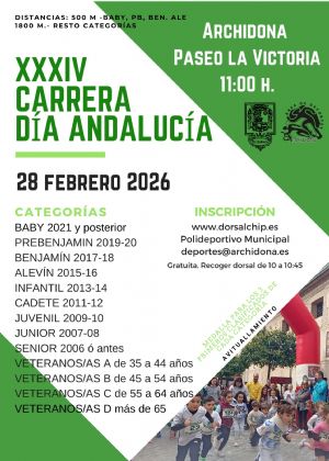 XXXIV Carrera D�a de Andaluc�a