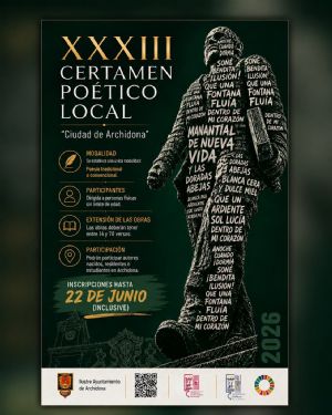 Recordatorio XXXIII Certamen Po�tico Local