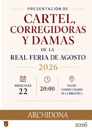 Presentaci�n cartel, corregidoras y damas
