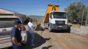 Actuaci�n sobre los caminos