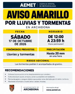 Aviso amarillo